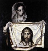 GRECO, El St Veronica Holding the Veil oil painting